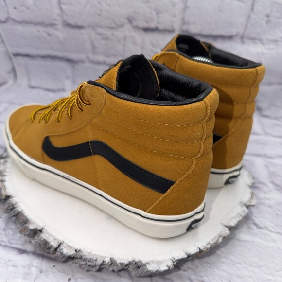 Vans Sk8-Hi Off The Wall Sneakers Wheat Suede Men’s 8 Women’s 9.5 Skater Shoes main image 15